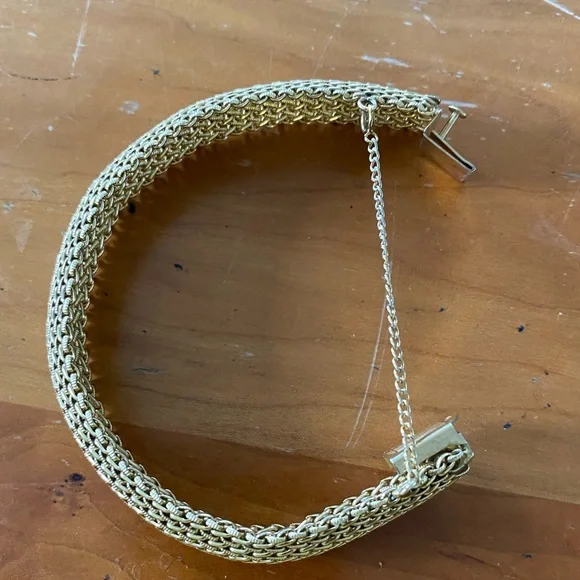Vintage Mesh Gold Filled Bracelet